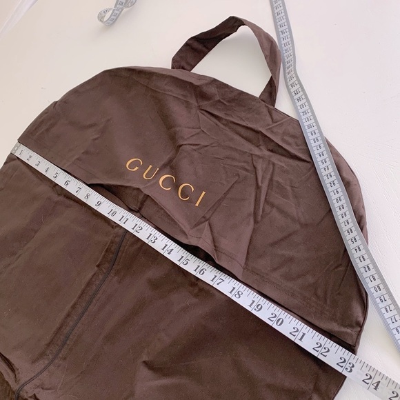 Authentic GUCCI carry garment dust bag protection brown - Picture 8 of 10
